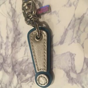 Coach exclamation point keychain